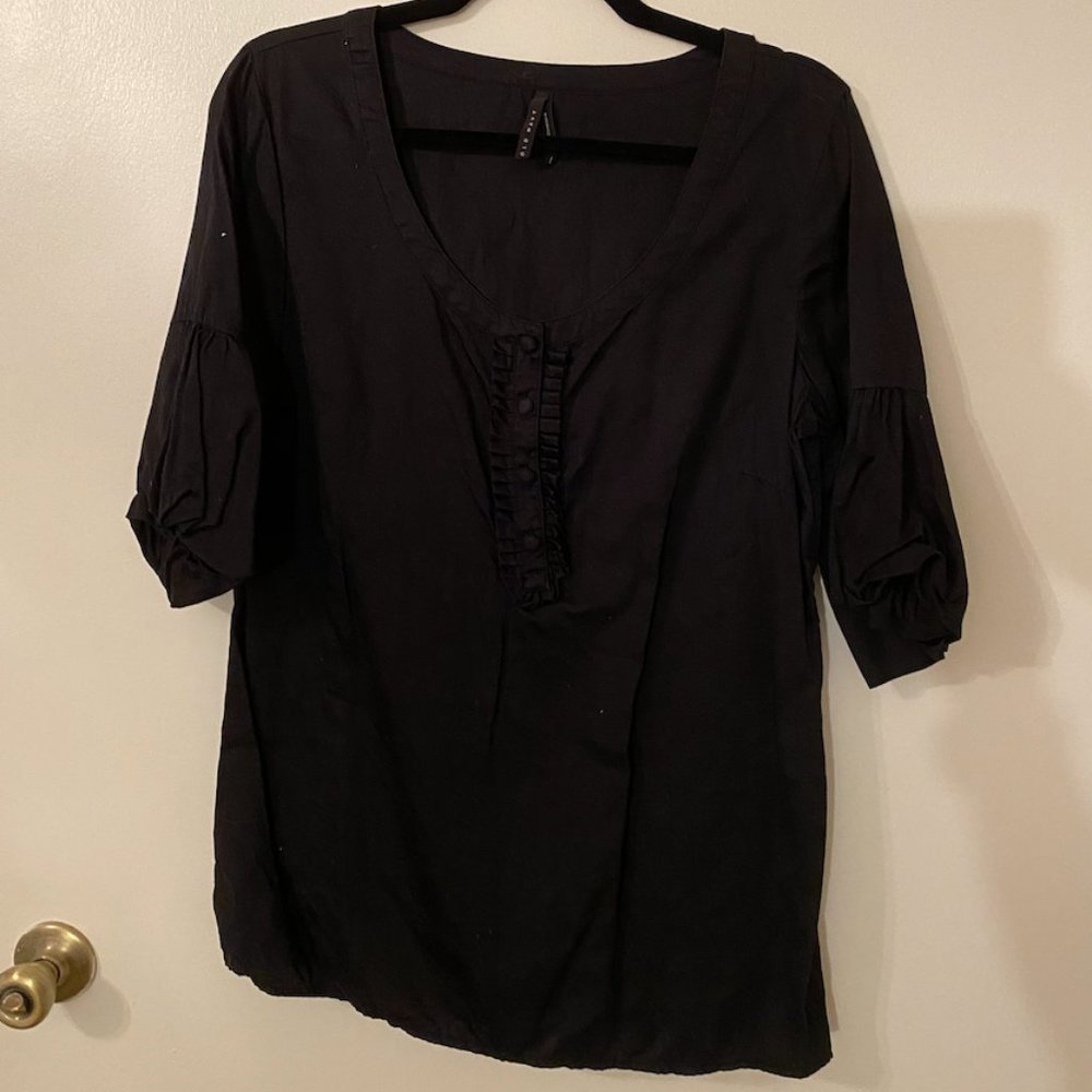 Black work top